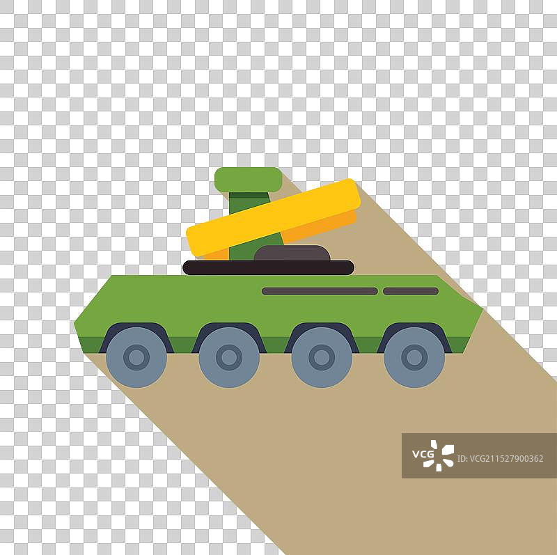 埋伏中的军用坦克正在瞄准图片素材