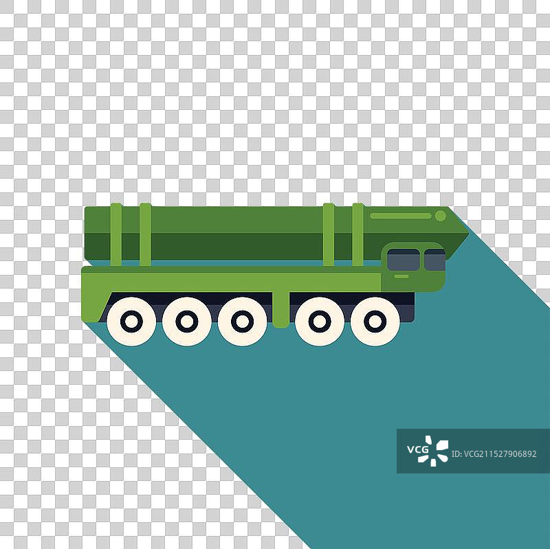 洲际弹道导弹发射器图片素材