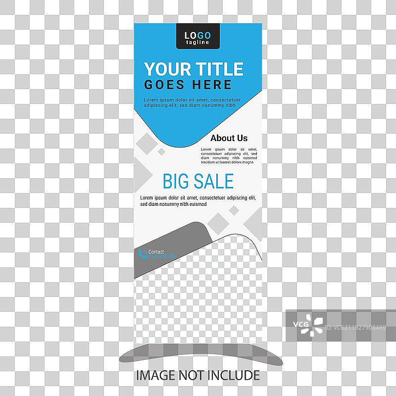 创意X型横幅设计模板图片素材