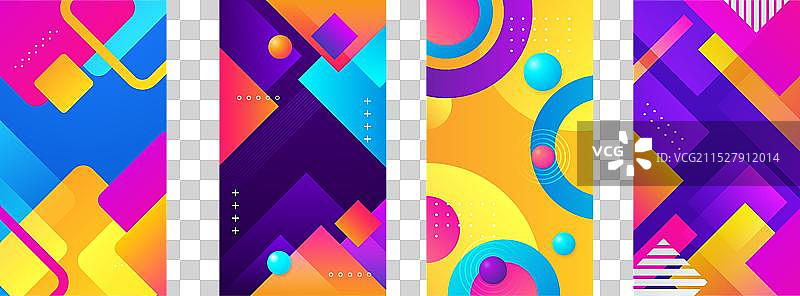 故事社交媒体的多彩背景图片素材