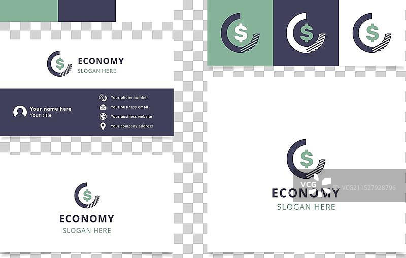 经济标志品牌名片品牌书图片素材