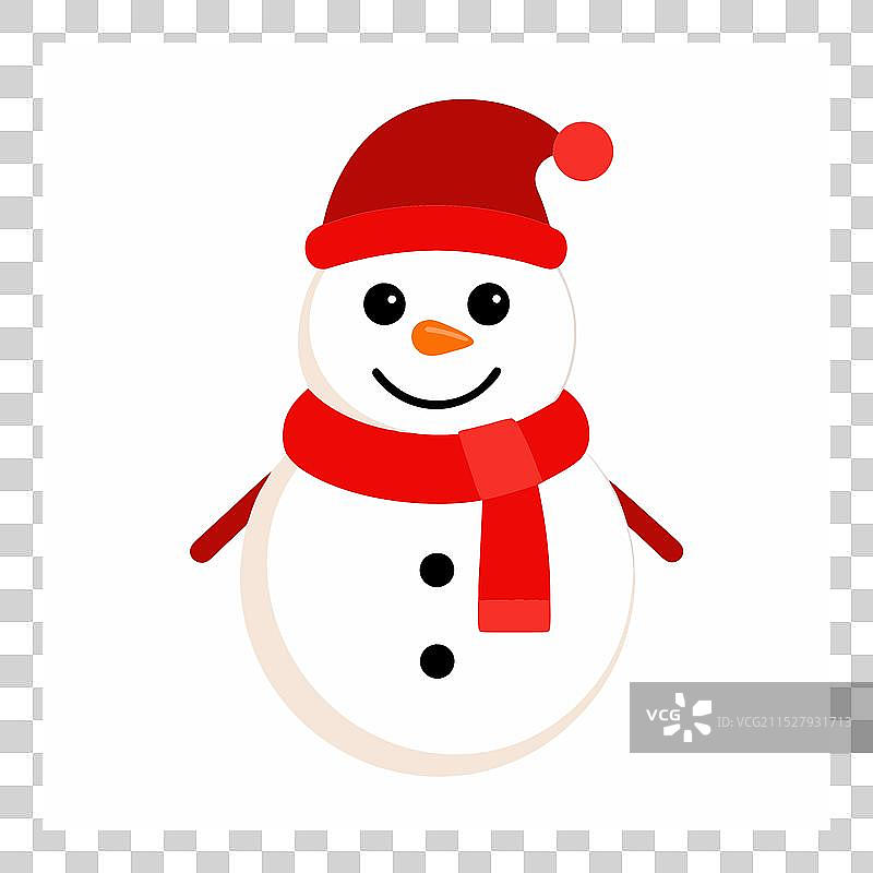 圣诞雪人图片素材