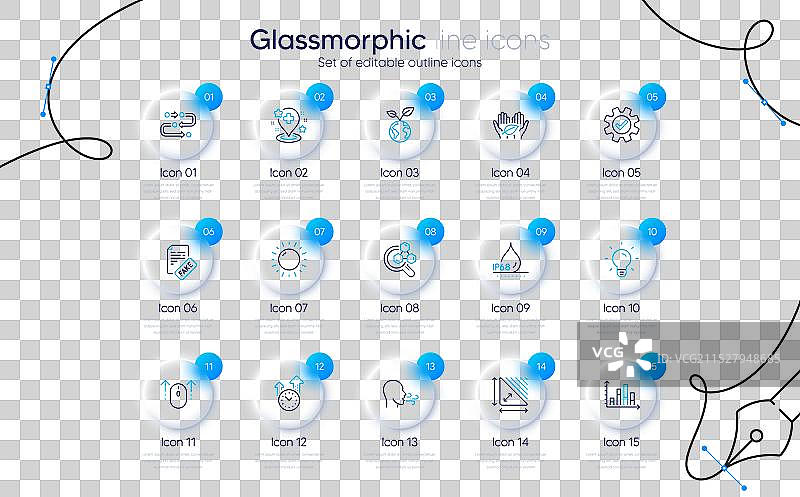 一组关于灯泡的假新闻和时间管理的图片图片素材