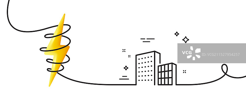 城市建筑线条图标图片素材