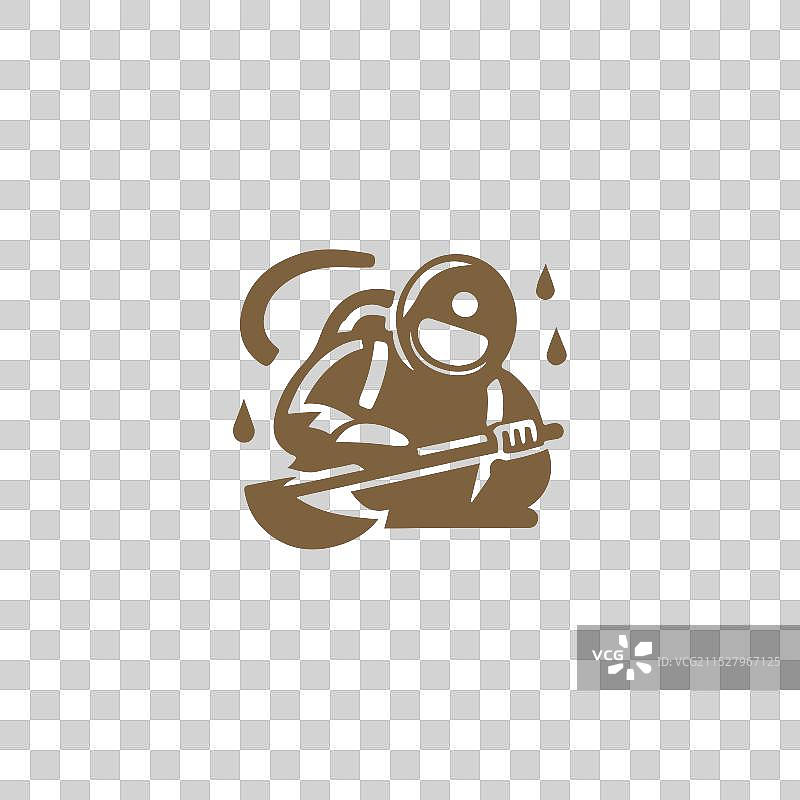 洞穴探险标志图片素材