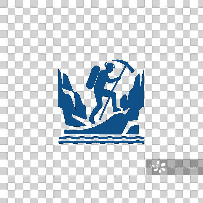 洞穴探险标志图片素材