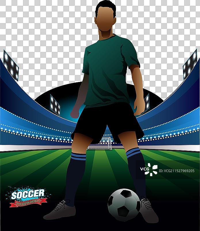 踢足球图片素材