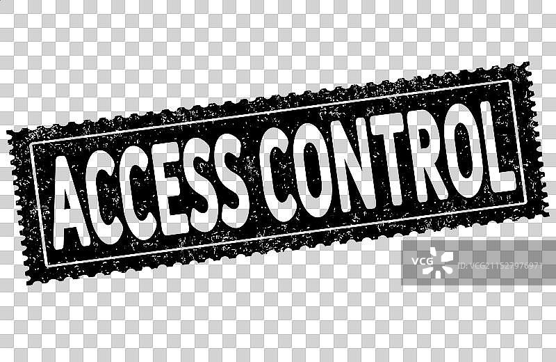 访问控制磨损橡胶印章图片素材