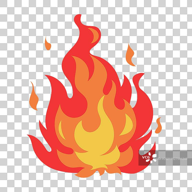 明亮的火焰火球图片素材