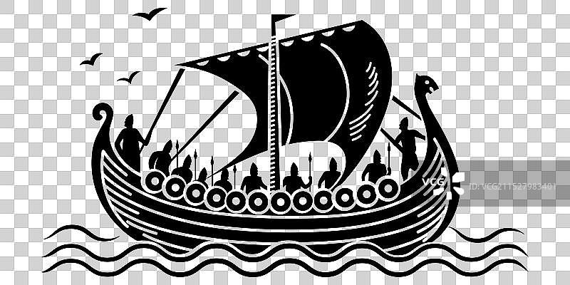 古诺尔斯风格的古代凯尔特设计图片素材