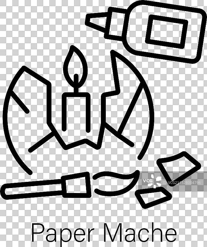 纸浆粘土图片素材