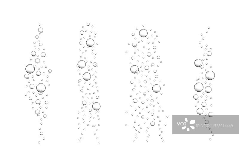 水下氧气的气泡碳酸饮料质感图片素材