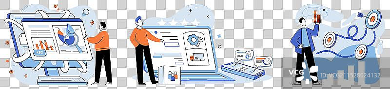 商业管理就业机会的出现图片素材