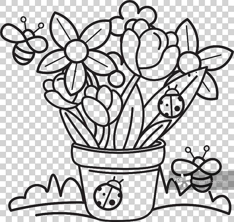 涂色页图片图片素材