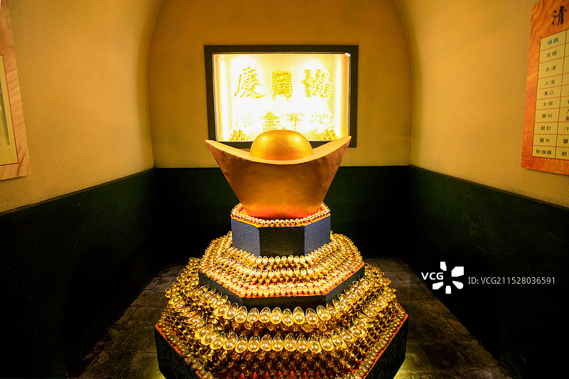 山西晋中平遥古城镇国寺图片素材