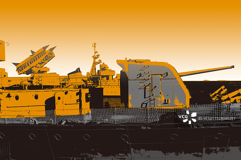 《向前向前》丝网版画图片素材