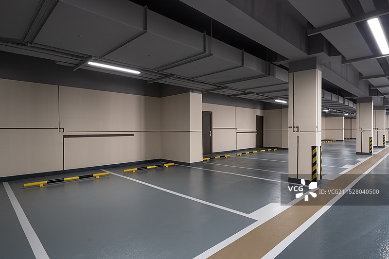 地下停车场图片素材