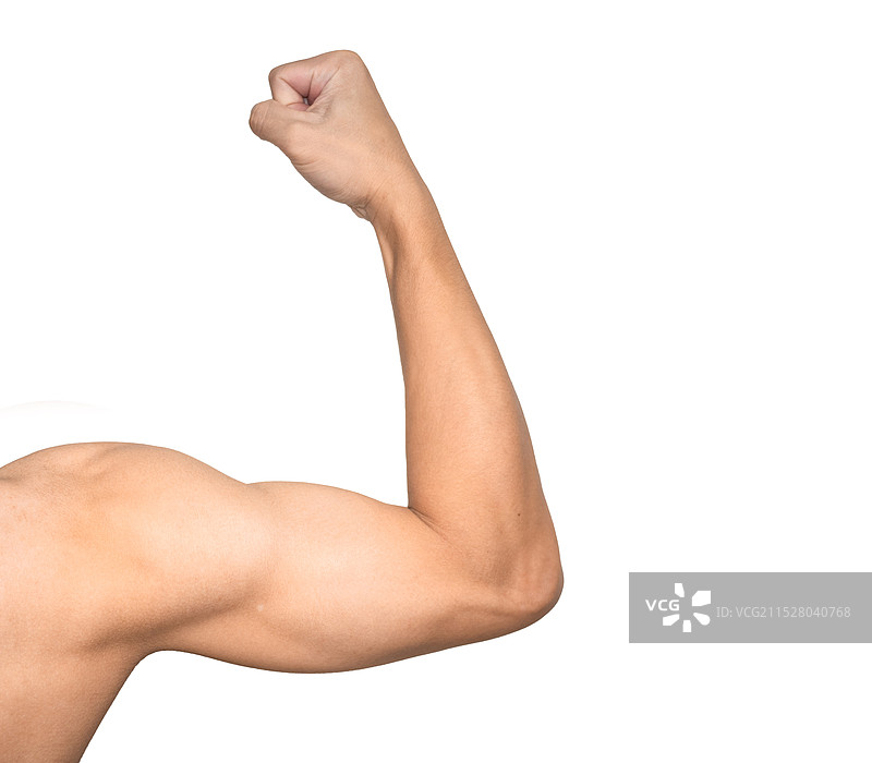 充满肌肉的手臂图片素材