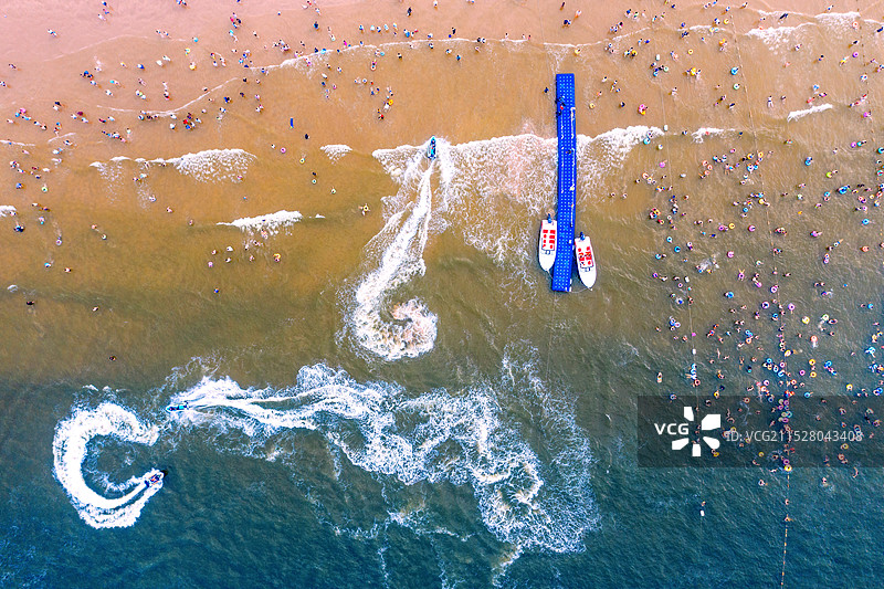 海滩  连云港大沙湾浴场图片素材