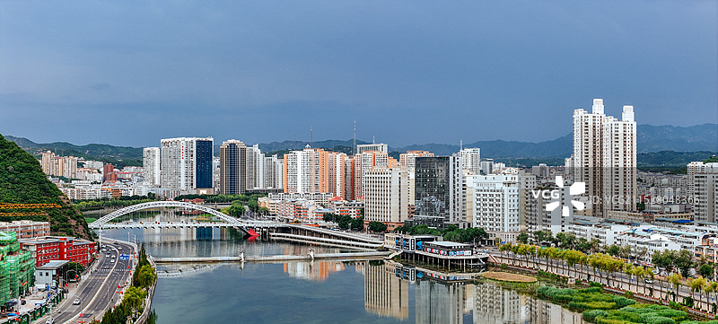 魁星楼 承德 承德大桥 罗汉山  双桥区 武烈河图片素材