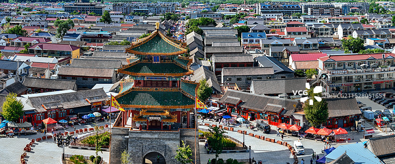 永宁古城 延庆区 永宁镇 玉皇阁 北京图片素材