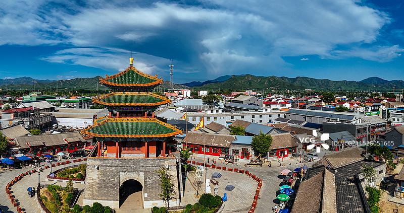 永宁古城 延庆区 永宁镇 玉皇阁 北京图片素材