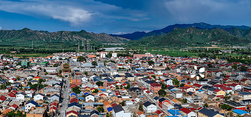 永宁古城 延庆区 永宁镇 玉皇阁 北京图片素材