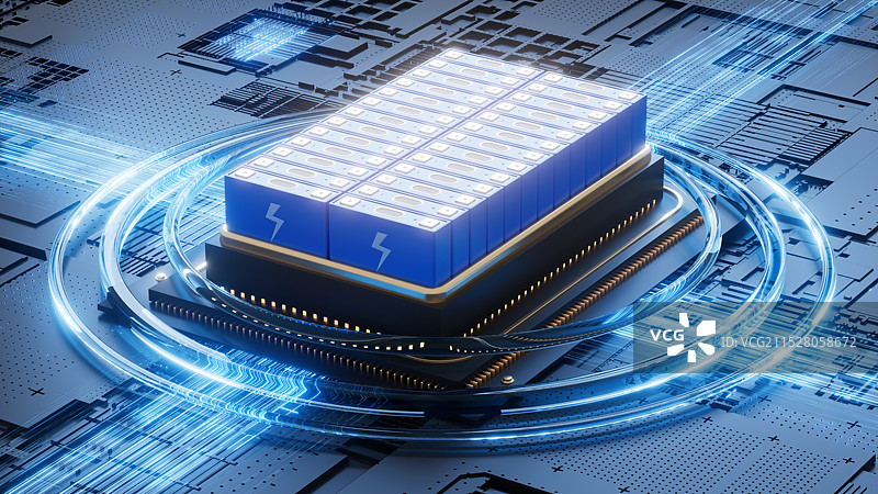 新能源汽车科技电池组创意图图片素材