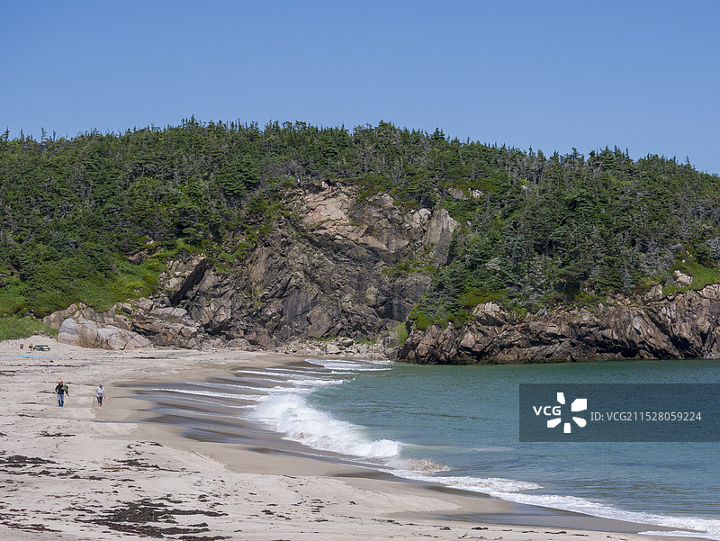 美丽海岸线图片素材