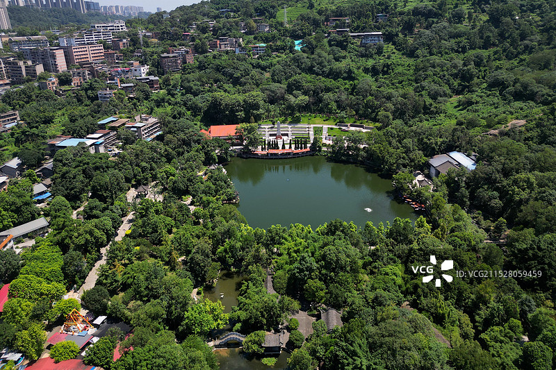 宜宾流杯池公园图片素材