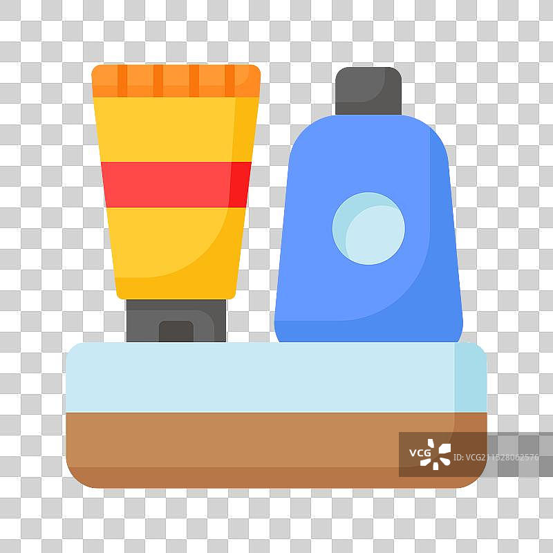 卫生产品设计，背景为白色图片素材