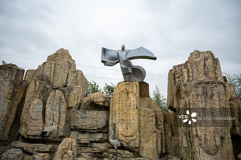 马鞍山大青山李白文化旅游区图片素材