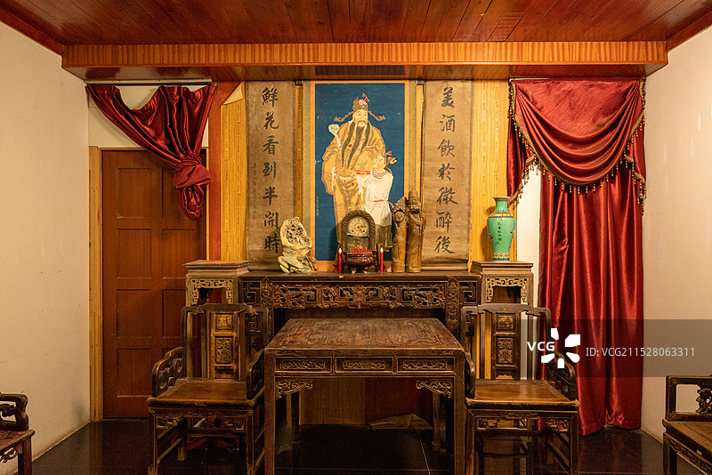 马鞍山德化堂中国古床博物馆图片素材