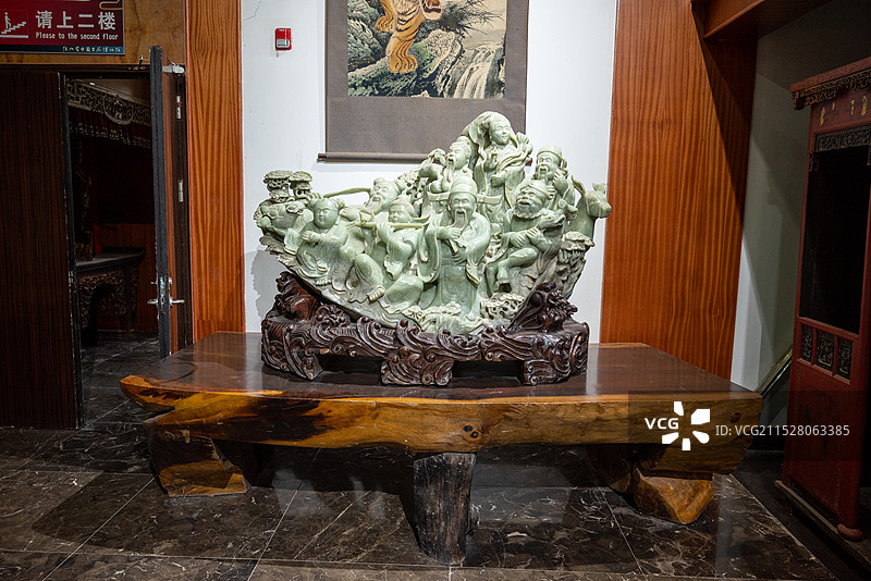 马鞍山德化堂中国古床博物馆图片素材