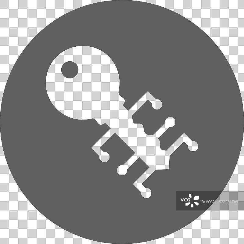 加密密钥个人数据图标图片素材