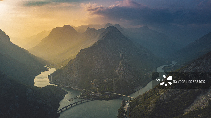 波黑山脉图片素材