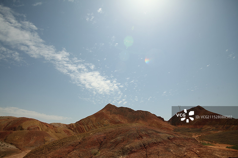 青海海南贵德县国家地质公园景区图片素材