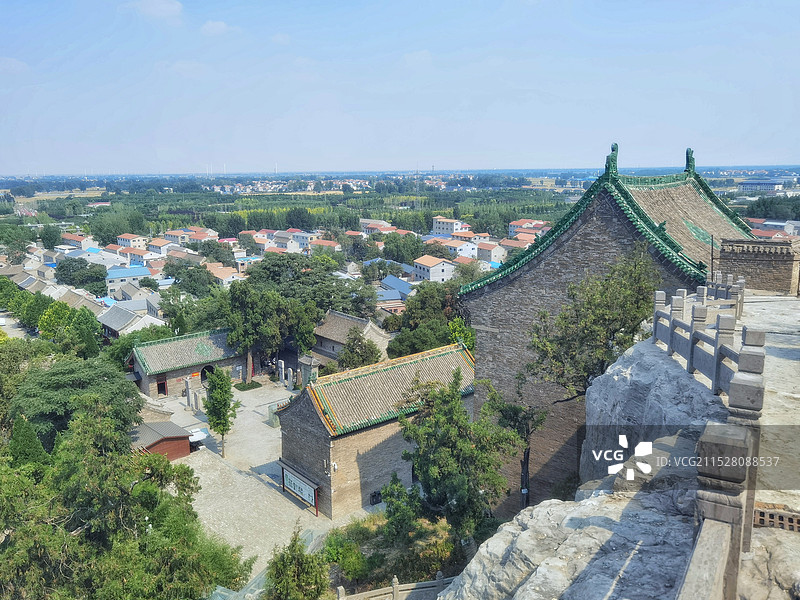 鹤壁大伾山景区图片素材