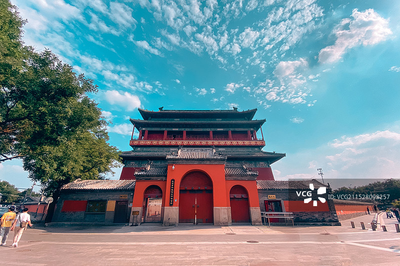北京钟鼓楼图片素材