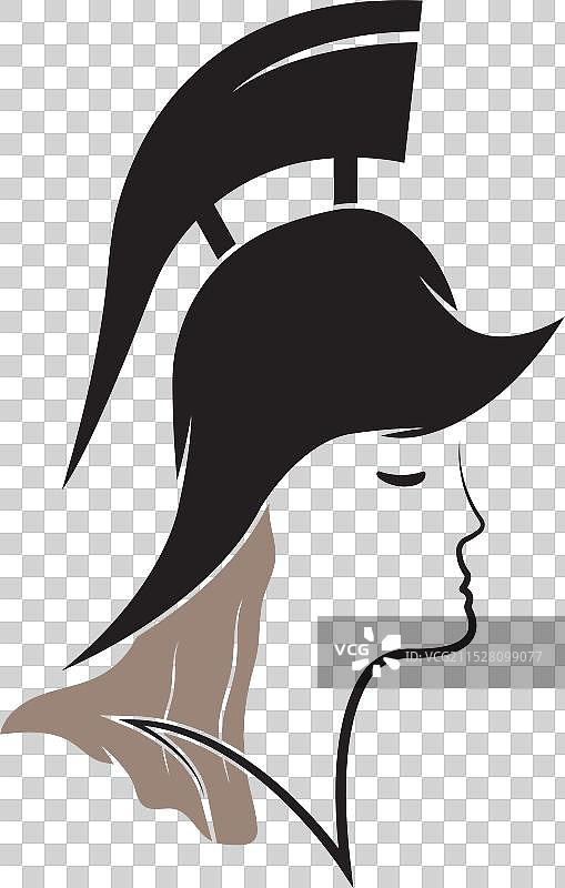 简单的雅典娜模板logo图片素材