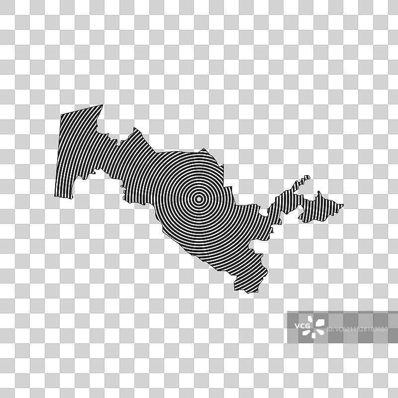 乌兹别克斯坦地图图标图片素材