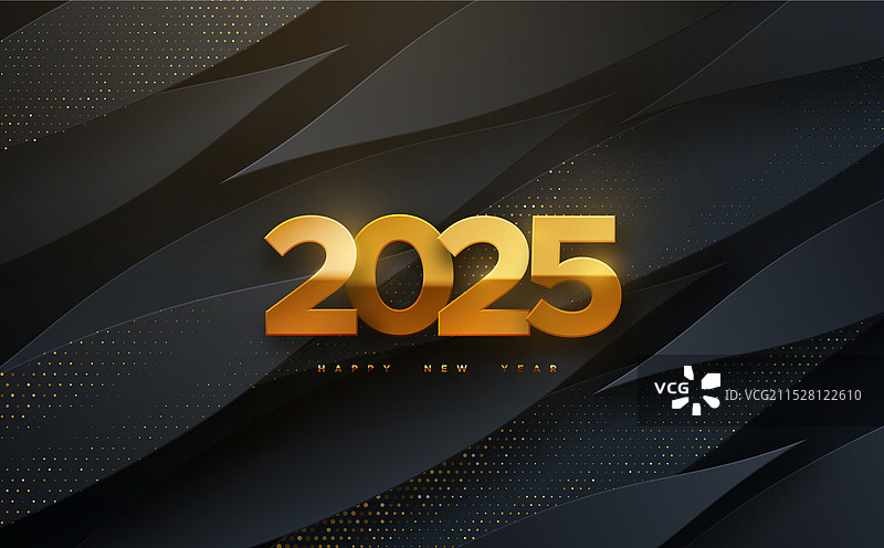 快乐的新年2025假期图片素材