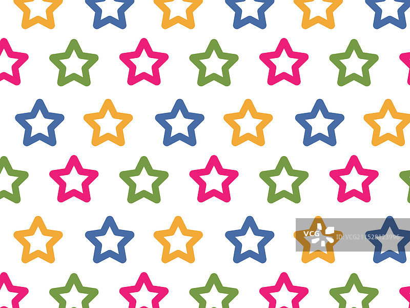 多彩星星的图案图片素材