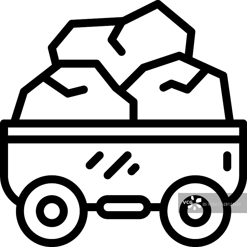 煤炭图标图片素材