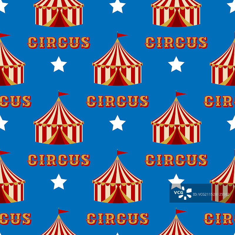 无缝的马戏团主题图案图片素材