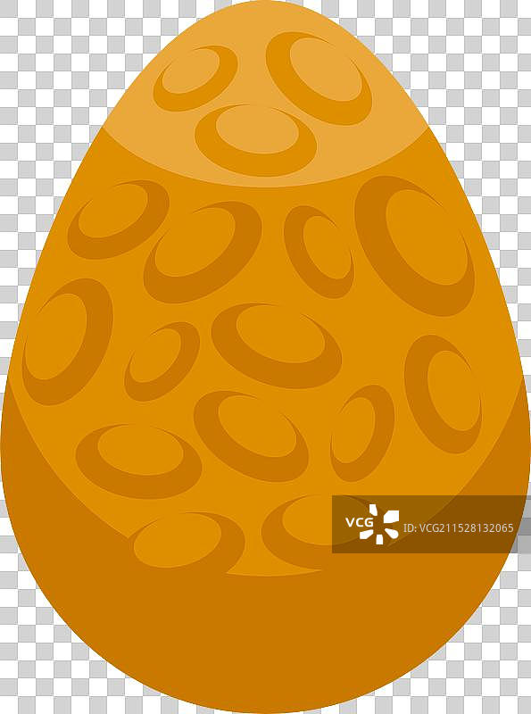 卡通恐龙蛋，表面粗糙纹理图片素材