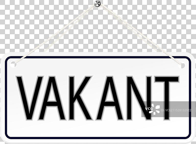 空白背景上的空白横幅图片素材