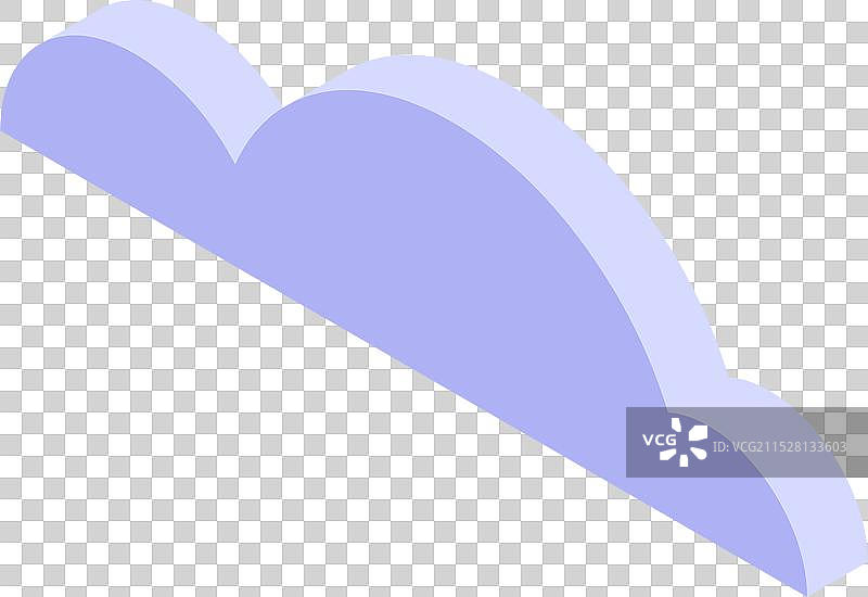 紫色云计算符号漂浮着图片素材