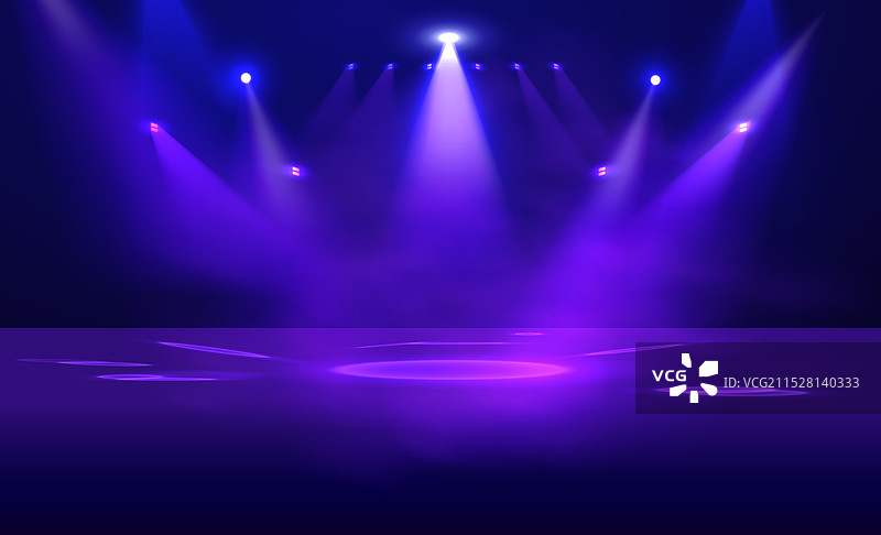 场景照明明亮的舞台灯光图片素材