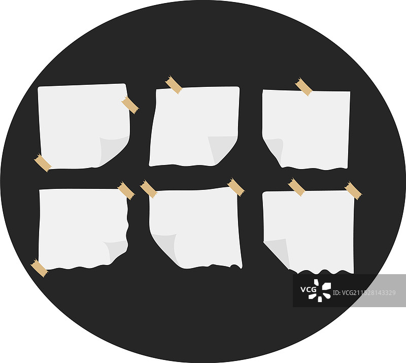 撕裂的纸张图片素材